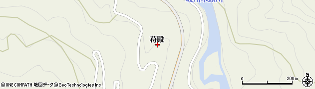 徳島県那賀町（那賀郡）掛盤（苻殿）周辺の地図