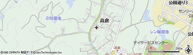 福岡県遠賀郡岡垣町高倉1025-3周辺の地図