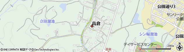 福岡県遠賀郡岡垣町高倉1027周辺の地図