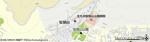福岡県北九州市小倉南区安部山12周辺の地図
