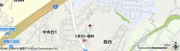 福岡県遠賀郡岡垣町桜台13周辺の地図