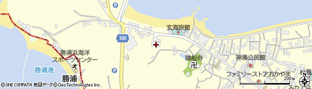 福岡県宗像市神湊411周辺の地図