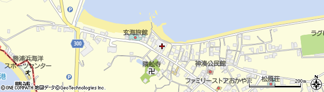 福岡県宗像市神湊1220周辺の地図