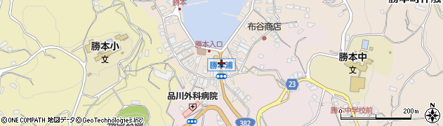 長崎県壱岐市勝本町勝本浦周辺の地図
