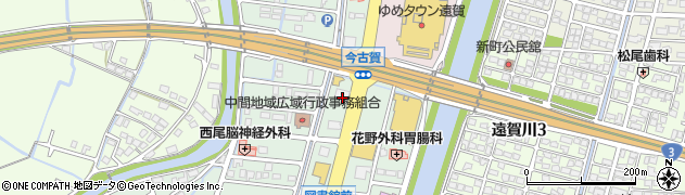 株式会社福岡九州クボタ　遠賀川営業所周辺の地図