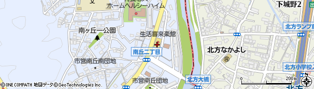 買取専門生活喜来楽館小倉中央店周辺の地図