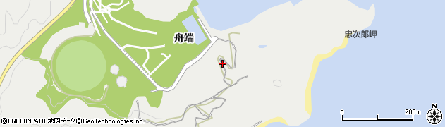 徳島県阿南市福井町（舟端）周辺の地図