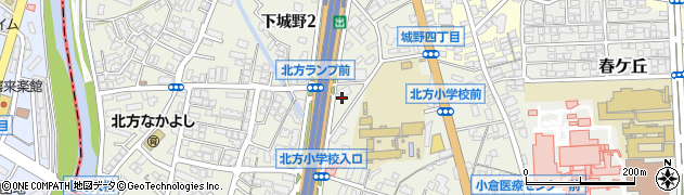 レンタルバイク九州・ＹＳＰ小倉周辺の地図