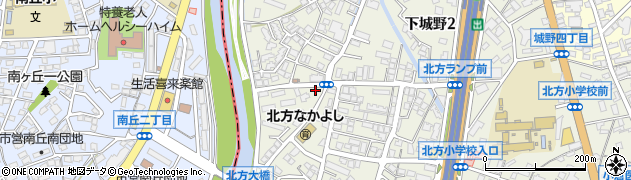 早稲田町中央公園周辺の地図