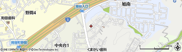 福岡県遠賀郡岡垣町桜台16-3周辺の地図