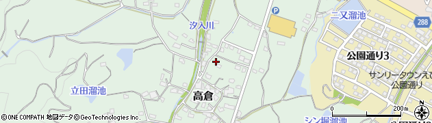 福岡県遠賀郡岡垣町高倉702周辺の地図