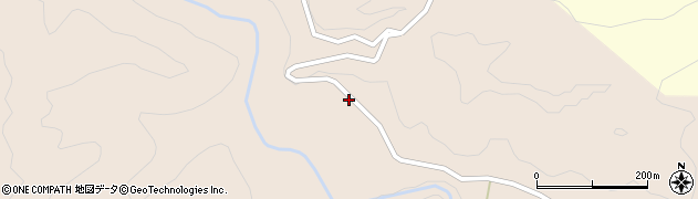 和歌山県田辺市本宮町三越1892周辺の地図