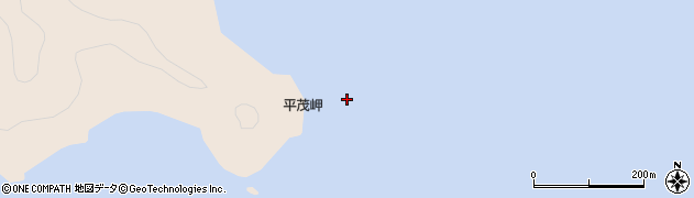 平茂岬周辺の地図