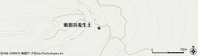徳島県三好市東祖谷麦生土209周辺の地図
