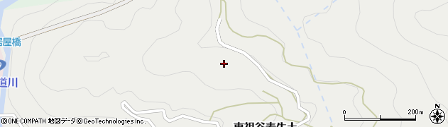 徳島県三好市東祖谷麦生土29周辺の地図