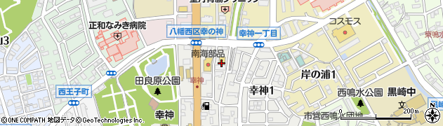 ジョイフル 北九州黒崎店周辺の地図
