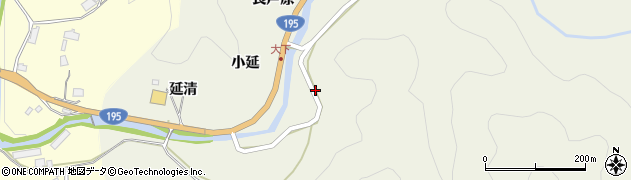徳島県那賀郡那賀町中山祢木のの周辺の地図