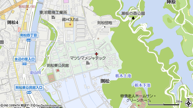 〒807-0837 福岡県北九州市八幡西区則松東の地図