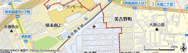 福岡県遠賀郡水巻町美吉野23周辺の地図
