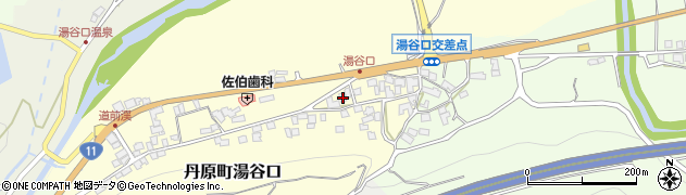 愛媛県西条市丹原町湯谷口240周辺の地図