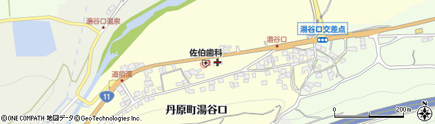 愛媛県西条市丹原町湯谷口273周辺の地図