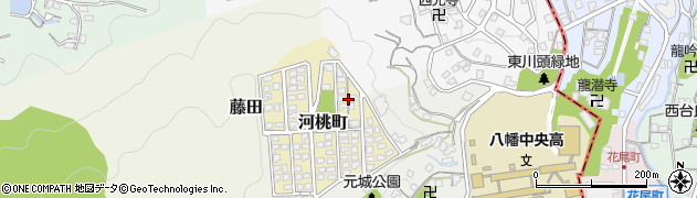 福岡県北九州市八幡西区河桃町4周辺の地図