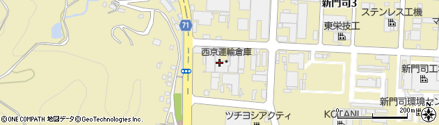 西京運輸倉庫株式会社周辺の地図