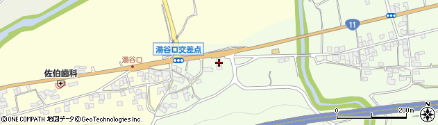 愛媛県西条市丹原町志川1005周辺の地図
