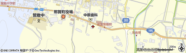 徳島県那賀町（那賀郡）和食郷（南川）周辺の地図