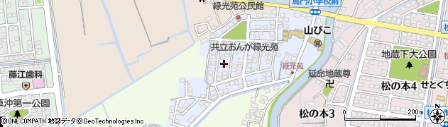 福岡県遠賀郡遠賀町島門14周辺の地図
