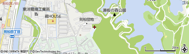 氏田公園周辺の地図