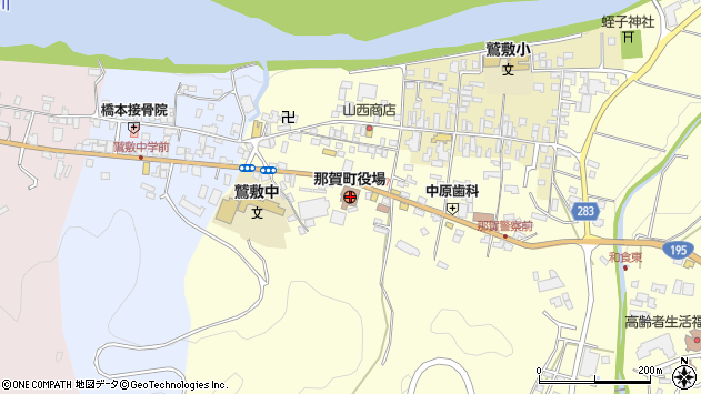 〒771-5200 徳島県那賀郡那賀町（以下に掲載がない場合）の地図