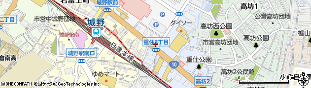 はんこ卸売センター　北九州店周辺の地図