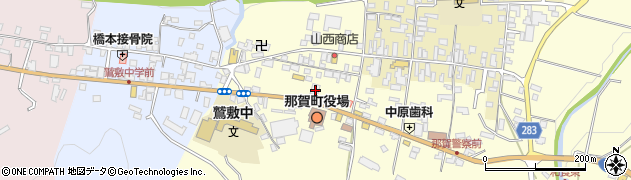 阿波銀行鷲敷支店周辺の地図