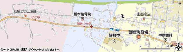 徳島県那賀郡那賀町土佐南町周辺の地図