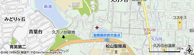 松山学生会館周辺の地図