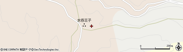 和歌山県田辺市本宮町三越1413周辺の地図