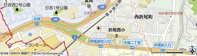 福岡県北九州市八幡西区西折尾町18周辺の地図
