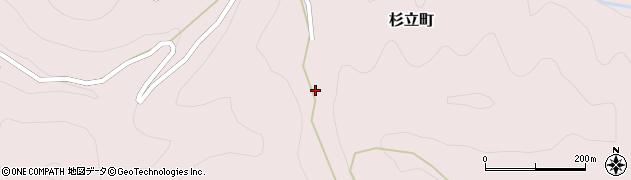 愛媛県松山市杉立町121周辺の地図