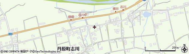 愛媛県西条市丹原町志川790周辺の地図