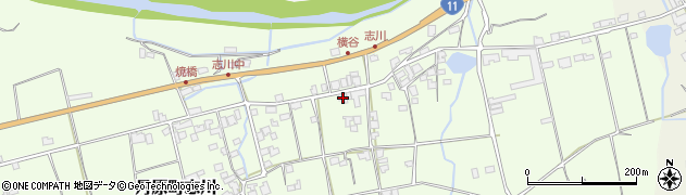 愛媛県西条市丹原町志川696周辺の地図