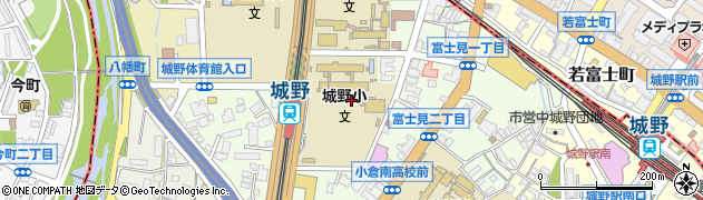 福岡県北九州市小倉南区富士見周辺の地図