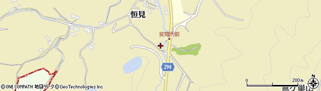 福岡県北九州市門司区恒見248周辺の地図