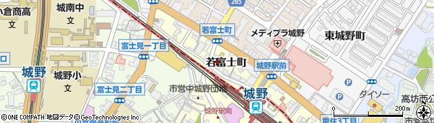 エディオン城野駅前店周辺の地図