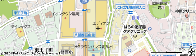 福岡県北九州市八幡西区東曲里町周辺の地図