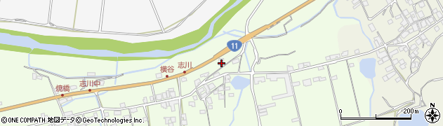 愛媛県西条市丹原町志川94周辺の地図