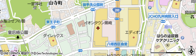 未来屋書店　黒崎店周辺の地図