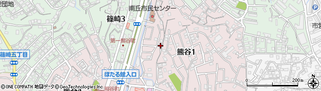 熊谷2号公園周辺の地図
