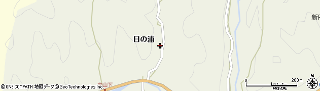 徳島県那賀町（那賀郡）中山（国近谷口）周辺の地図