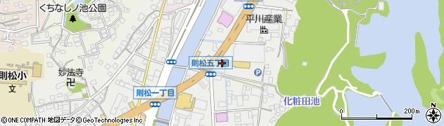 九州三菱オートモール則松店周辺の地図